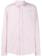 Ami Paris Striped Shirt - Pink
