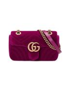 Gucci Gg Marmont Shoulder Bag - Pink