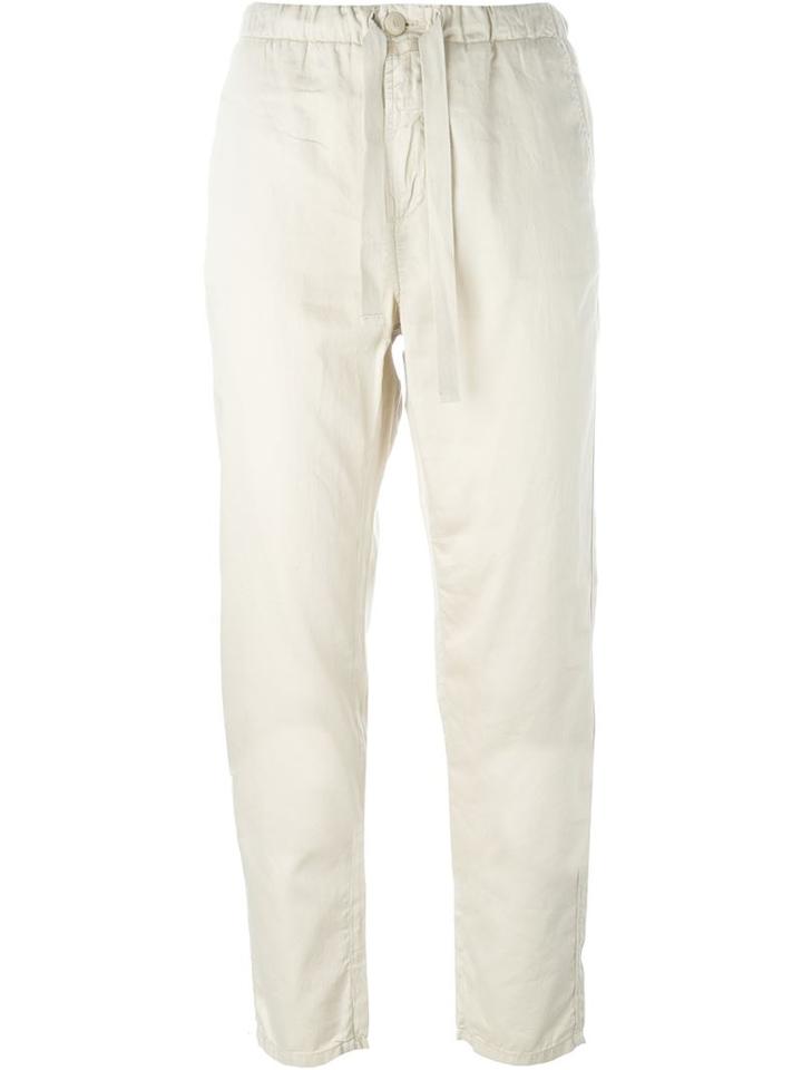 Closed Slim Fit Trousers, Women's, Size: 28, Nude/neutrals, Cotton