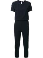 P.a.r.o.s.h. Tailored Fitted Jumpsuit - Blue