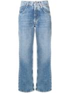 Maison Margiela High-waist Straight Leg Jeans - Blue