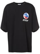 Gosha Rubchinskiy Oversized Logo T-shirt - Black