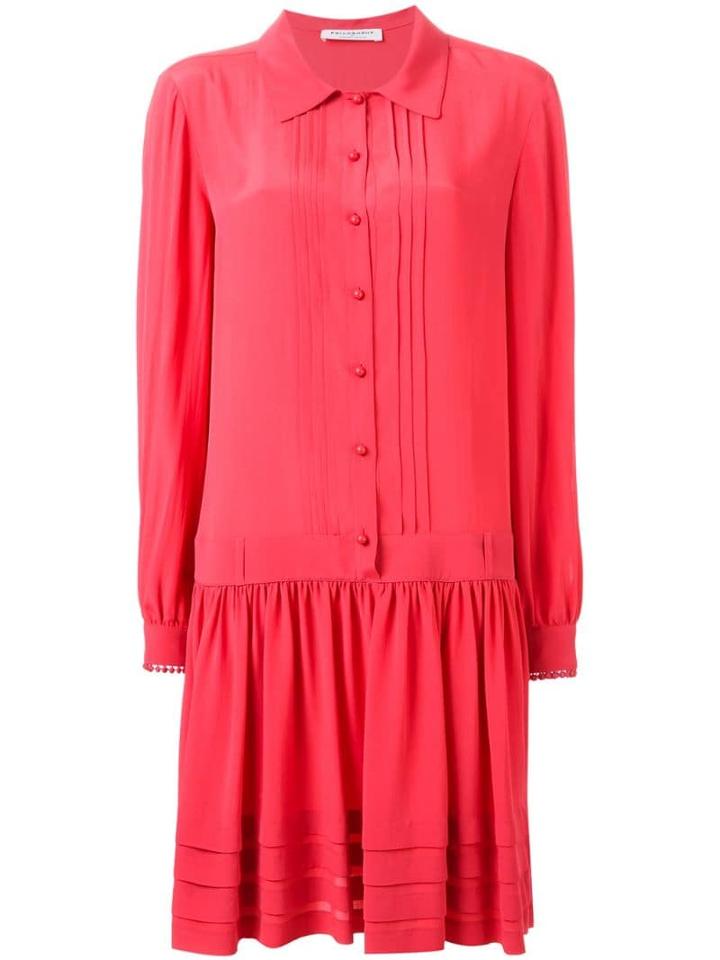 Philosophy Di Lorenzo Serafini Loose Fit Shirt Dress - Pink