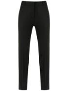 Egrey Skinny Trousers, Women's, Size: 36, Black, Wool