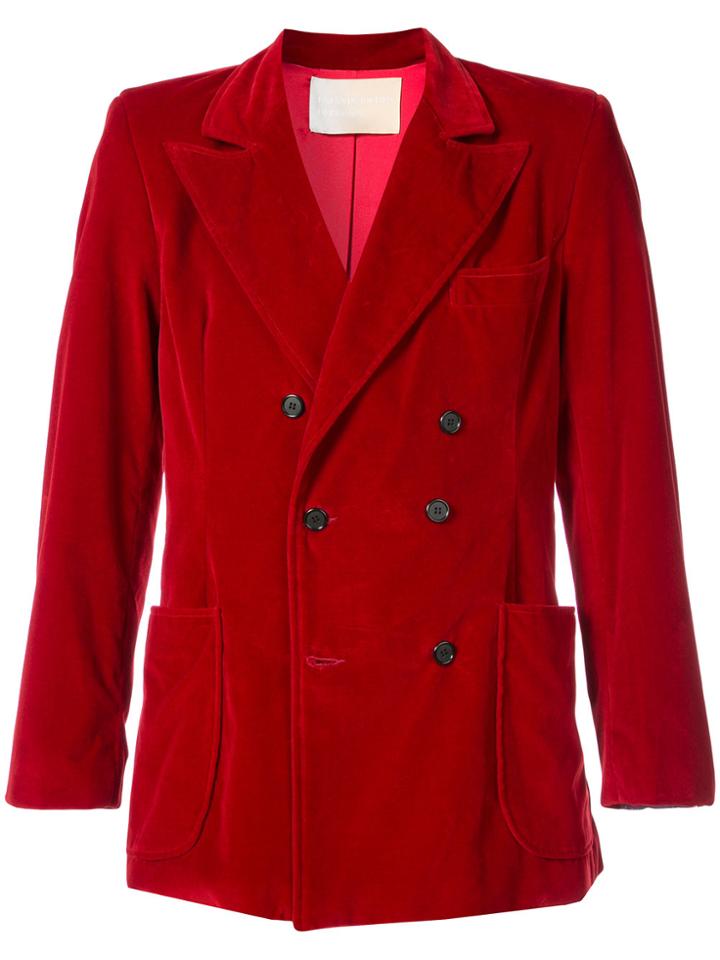 Enfants Riches Déprimés Double-breasted Blazer - Red