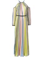 Missoni Cold Shoulder Striped Dress - Multicolour