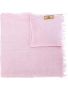 Fay Fringe Scarf, Women's, Pink/purple, Viscose/cashmere