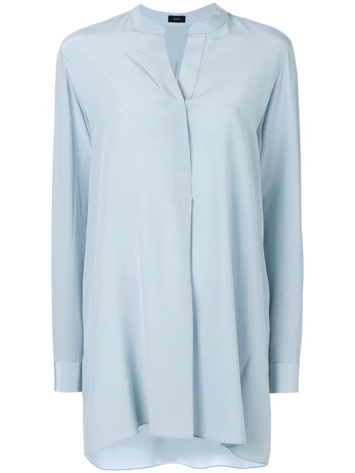 Joseph Front Placket Loose-fit Shirt - Blue