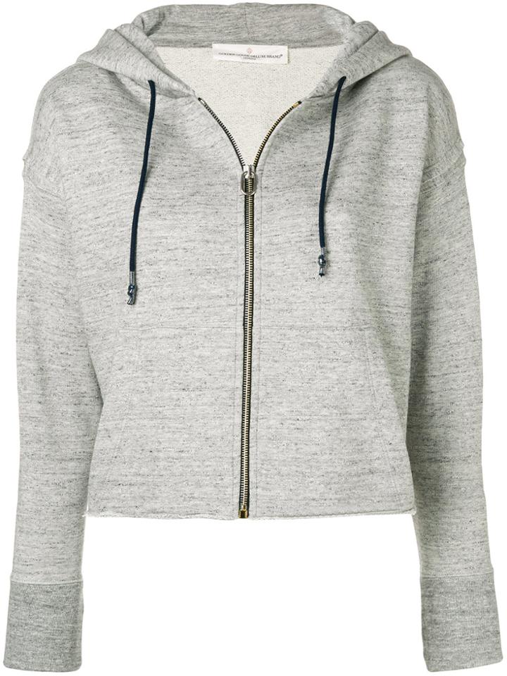 Golden Goose Deluxe Brand Hooded Zipped Jacket - Grey