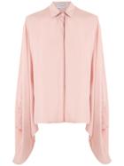 Olympiah Glycine Wide Sleeves Shirt - Pink