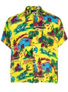 Bode Colourful Printed Shirt - Yellow