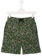 Stella Mccartney Kids Teen Camouflage Shorts - Green