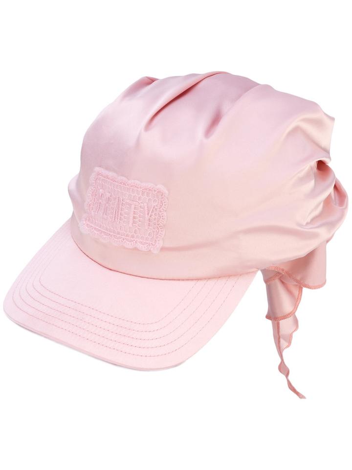 Fenty X Puma - Bandana Cap - Women - Cotton/polyester/spandex/elastane - One Size, Pink/purple, Cotton/polyester/spandex/elastane