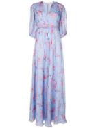 Vilshenko Long Ariana Dress - Blue