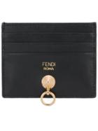 Fendi Black Branded Cardholder