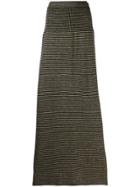 Yves Saint Laurent Pre-owned '1970s Maxi Skirt - Black