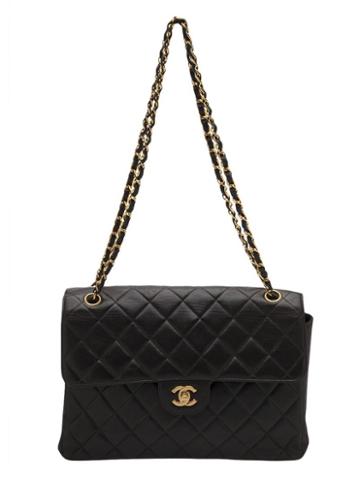 Chanel Vintage Double Flap Jumbo Bag