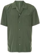 Kazuyuki Kumagai Camp-collar Shirt - Green