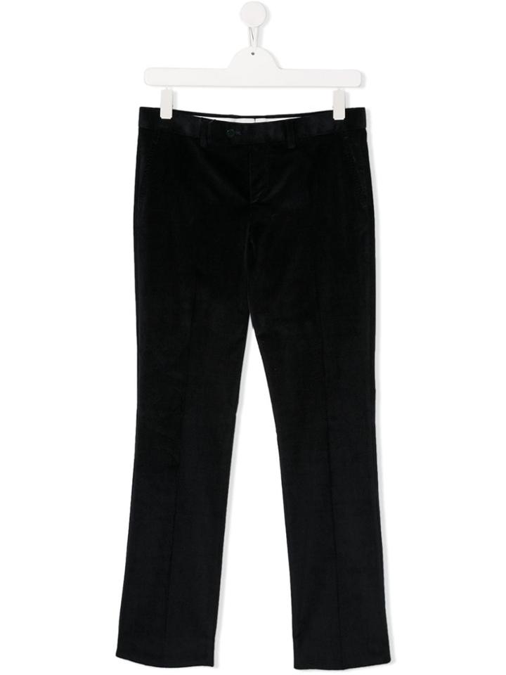 Isaia Kids Teen Corduroy Trousers - Blue