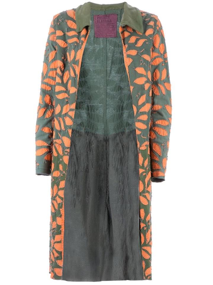 Projet Alabama Leaf Patterned Coat