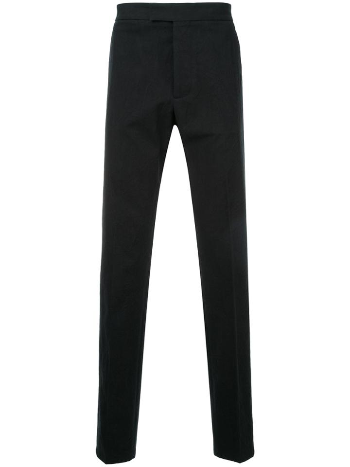 Kent & Curwen Flap Pocket Trousers - Blue