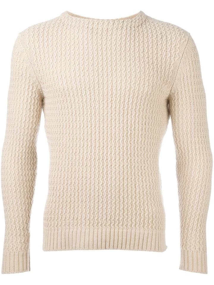 The Gigi 'roddy' Pullover, Men's, Size: Medium, Nude/neutrals, Wool/alpaca