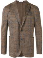 Boglioli - Woven Blazer - Men - Cotton/polyester/acetate/cupro - 48, Brown, Cotton/polyester/acetate/cupro