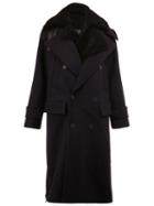 Juun.j Contrast Collar Coat