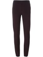 Mm6 Maison Margiela Classic Slim Fit Trousers - Pink & Purple