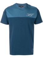 Raf Simons X Fred Perry Two Tone T-shirt - Blue