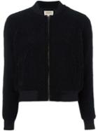 Bellerose Zipped Bomber Jacket, Women's, Size: 1, Black, Polyester/cotton