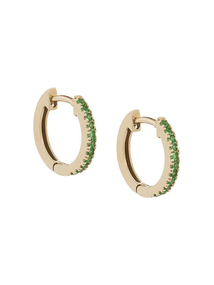 Otiumberg Oval Huggie Hoops Earrings - Metallic