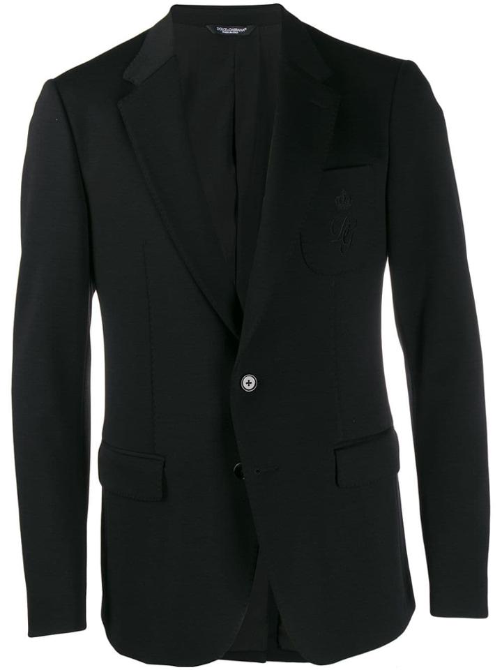 Dolce & Gabbana Slim-fit Blazer - Black