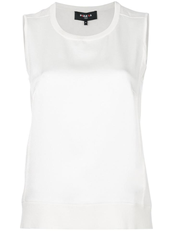 Paule Ka Tank Top - White