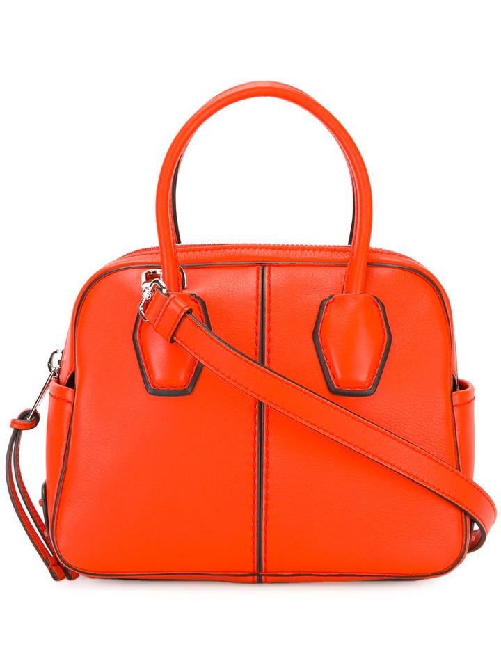 Tod's - Mini Miky Tote - Women - Leather - One Size, Women's, Red, Leather