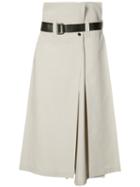 132 5. Issey Miyake - High-rise Cropped Trousers - Women - Polyester - 3, Grey, Polyester