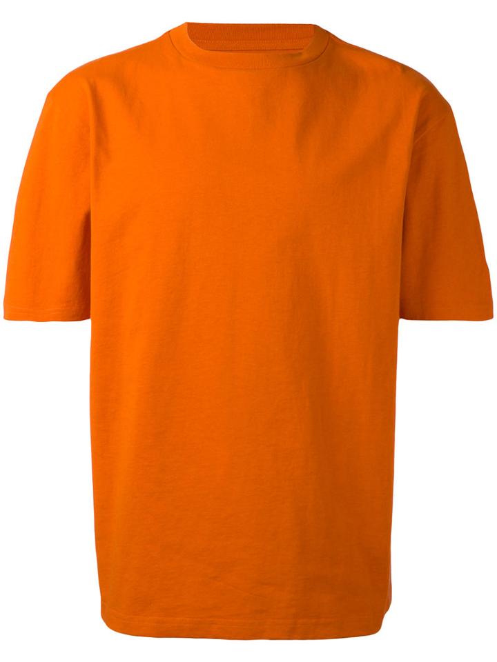 Vans - Printed Back T-shirt - Men - Cotton - M, Yellow/orange, Cotton