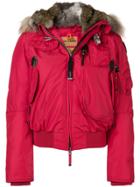 Parajumpers Hooded Bomber Jacket - Red
