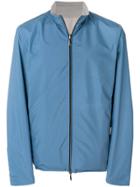 Canali Reversible Zipped Jacket - Blue