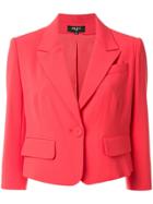 Paule Ka Classic Slim-fit Blazer - Red