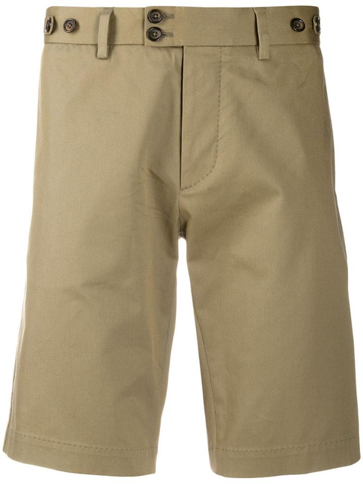 Dolce & Gabbana Slim-fit Tailored Shorts - Neutrals