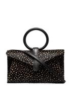 Complét Black Valery Faux Fur Cross Body Bag