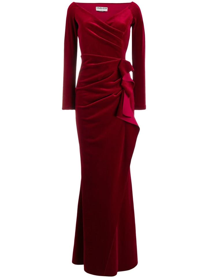Le Petite Robe Di Chiara Boni Silveria Dress - 401 Garnet