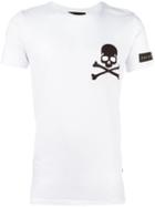 Philipp Plein 'my Predator' T-shirt, Men's, Size: Medium, White, Cotton