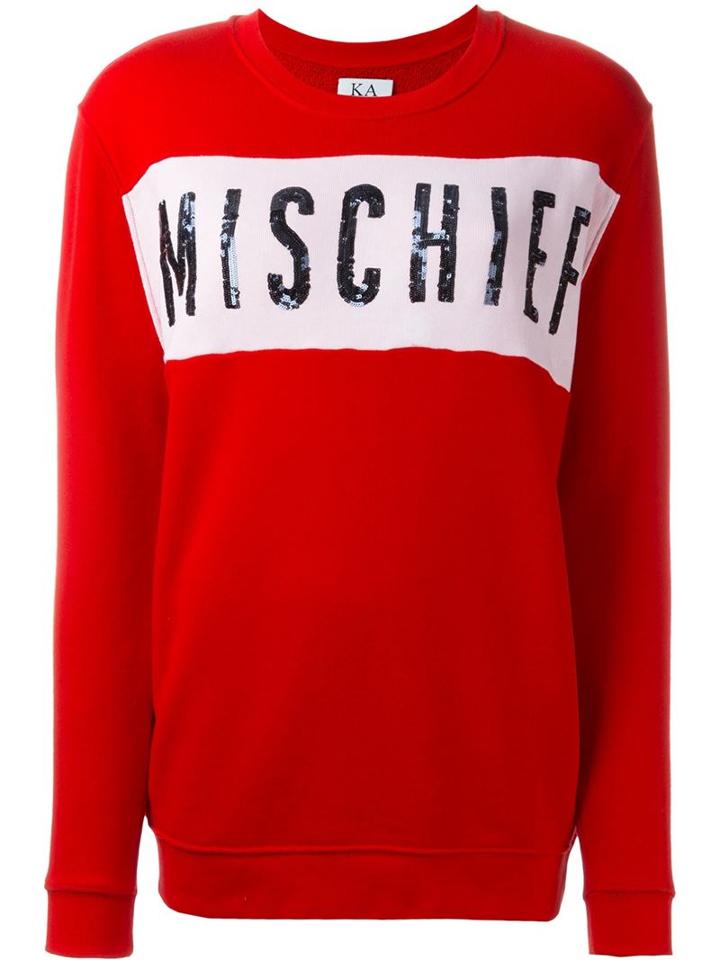 Zoe Karssen 'mischief' Sweatshirt