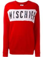 Zoe Karssen 'mischief' Sweatshirt