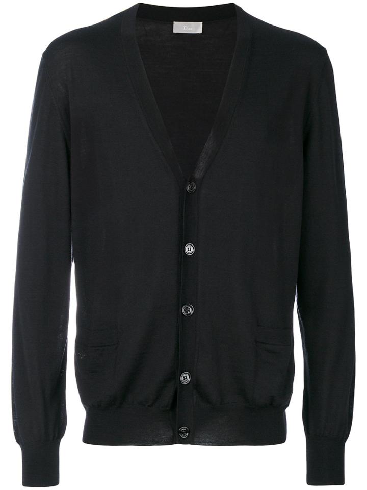 Dior Homme V-neck Cardigan - Black