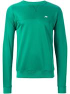 Ami Alexandre Mattiussi Crew Neck Sweatshirt, Men's, Size: M, Green, Polyester/cotton