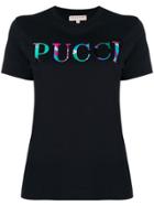Emilio Pucci Front Logo T-shirt - Black