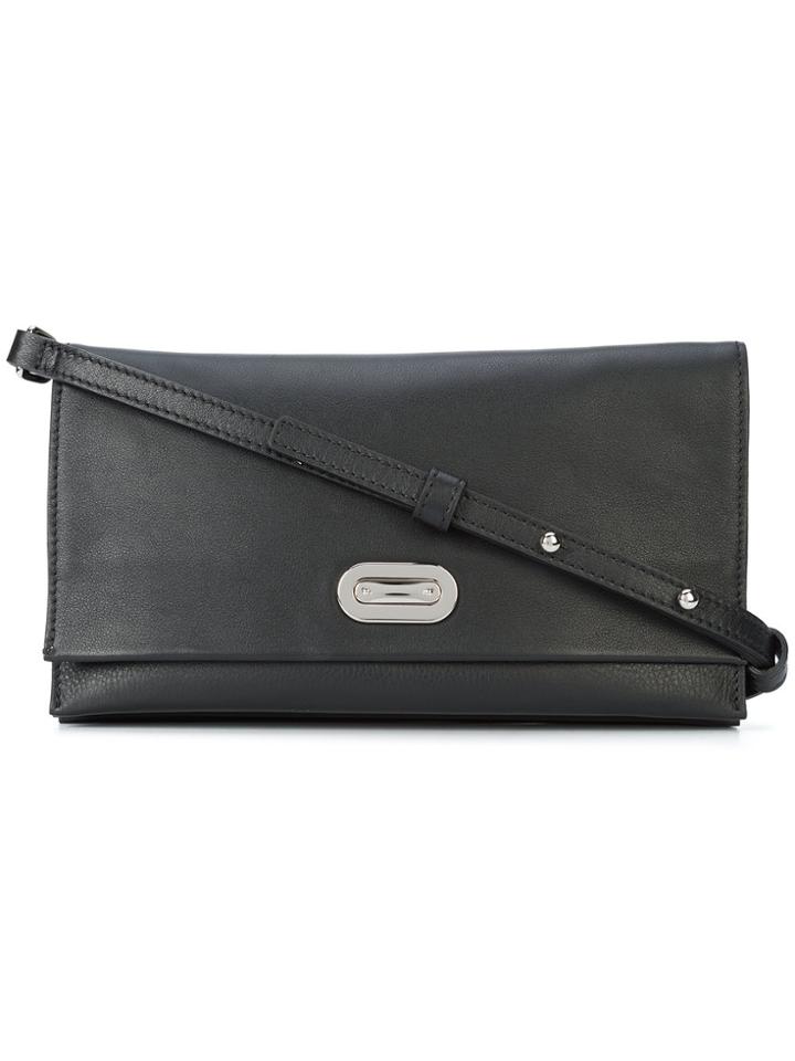 Shinola Accordion Cross Body Bag - Black
